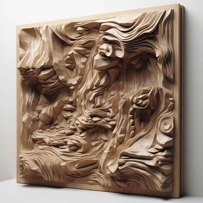 نموذج ثلاثي الأبعاد لآلة CNC 3D Art 